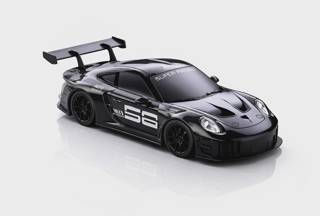 Black Porche RC car