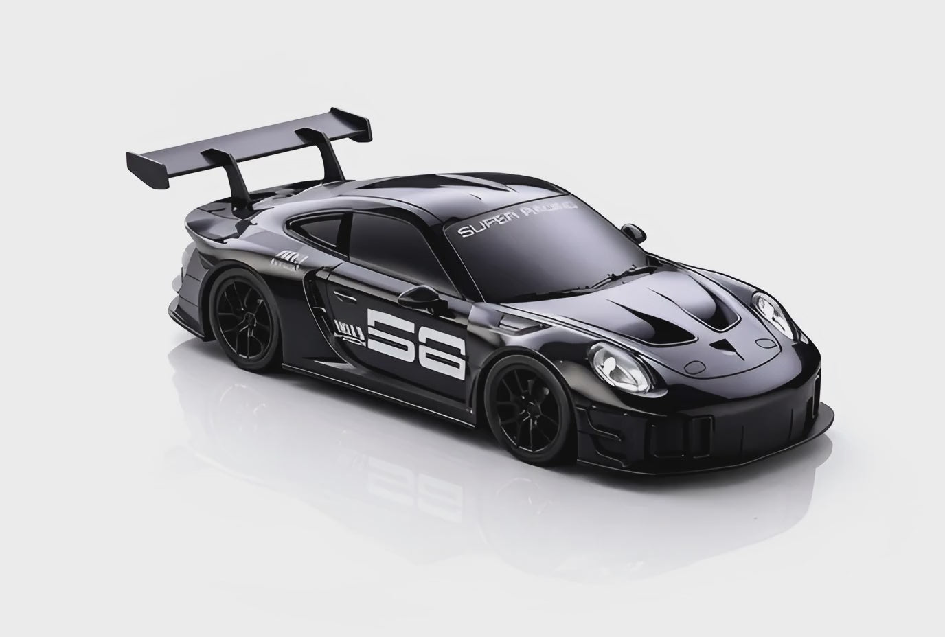 Black Porche RC car
